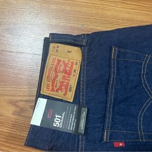 Levi's Blue Straight Jeans 501